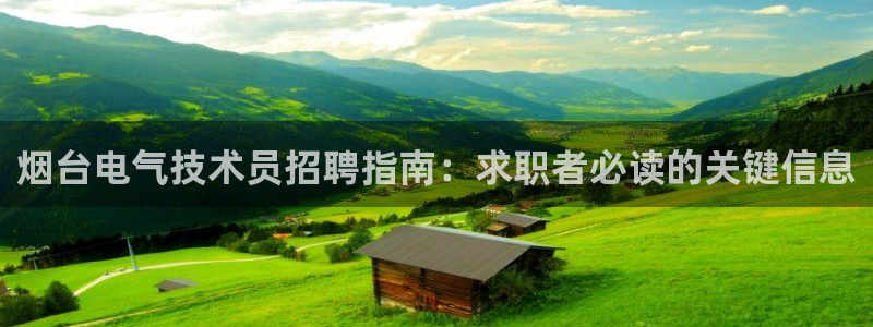 凯发k8国际下载：烟台电气技术员招聘指南：求职者必